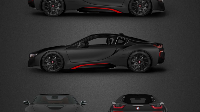 BMW i8 - Black Silk design - img 1 small