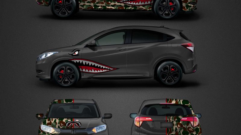 Honda Vezel - Bape design - img 1 small