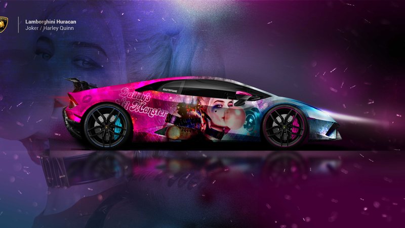 Lamborghini Huracan - Joker design - img 2 small