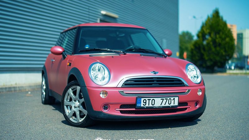 Mini Cooper - Cherry Red wrap