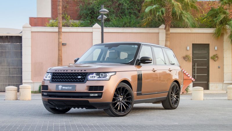 Range Rover Sport HSE - Gold wrap