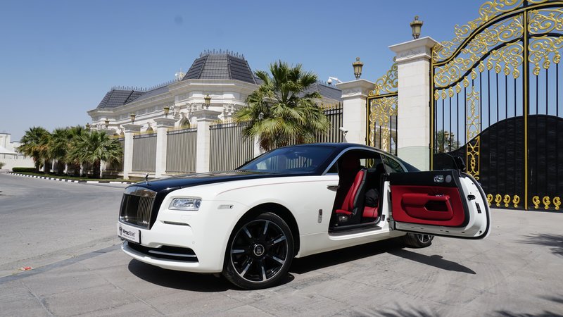 Rolls-Royce Wraith - Black Gloss Details wrap