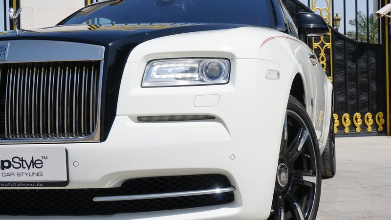 Rolls-Royce Wraith - Black Gloss Details wrap - img 2 small