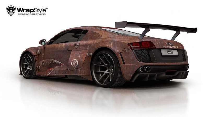 Audi R8 - Fespa 2017 Rusty design - img 1 small
