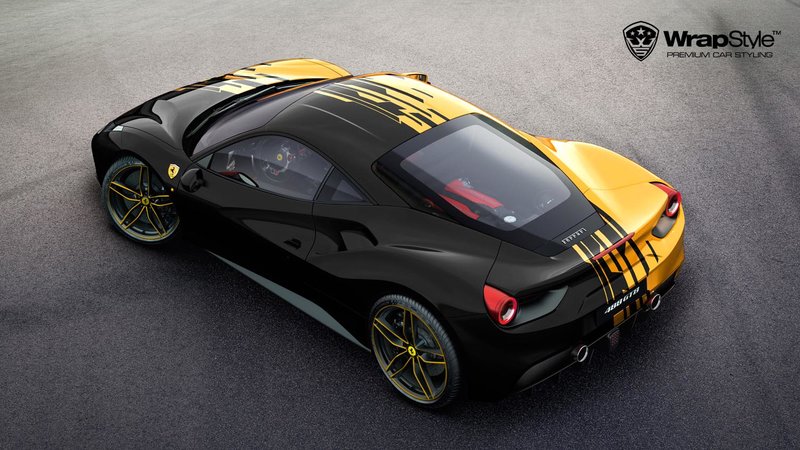 Ferrari 488 - Stripes design - img 1 small