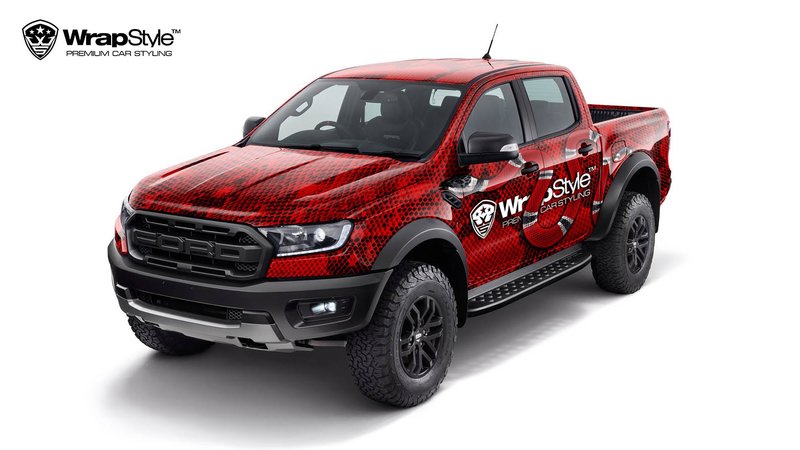 Ford  Ranger Raptor - Coral Snake design - img 1 small