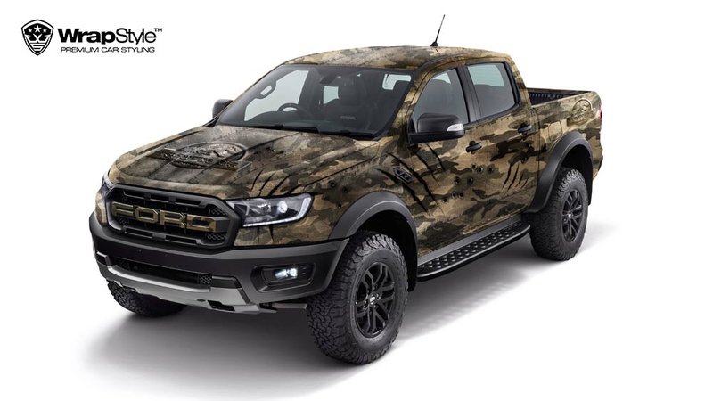 Ford  Ranger Raptor - Desert Military Jurrasic design