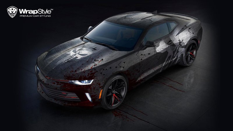Chevrolet Camaro - Punisher design