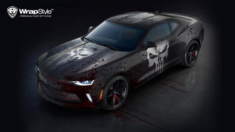 Chevrolet Camaro - Punisher design - img 1 small