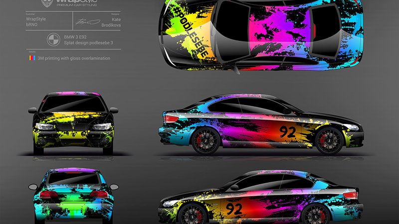 BMW 3 E92 - #PODLESEBE design