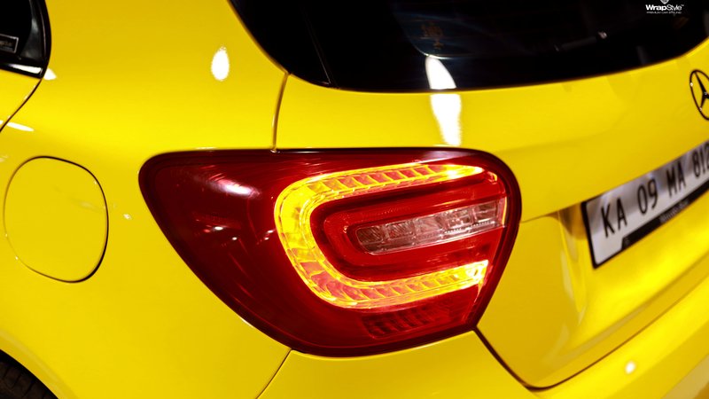 Mercedes A180 - Yellow wrap - img 1 small