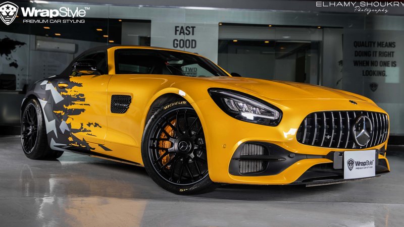 Mercedes GTC - Camo design