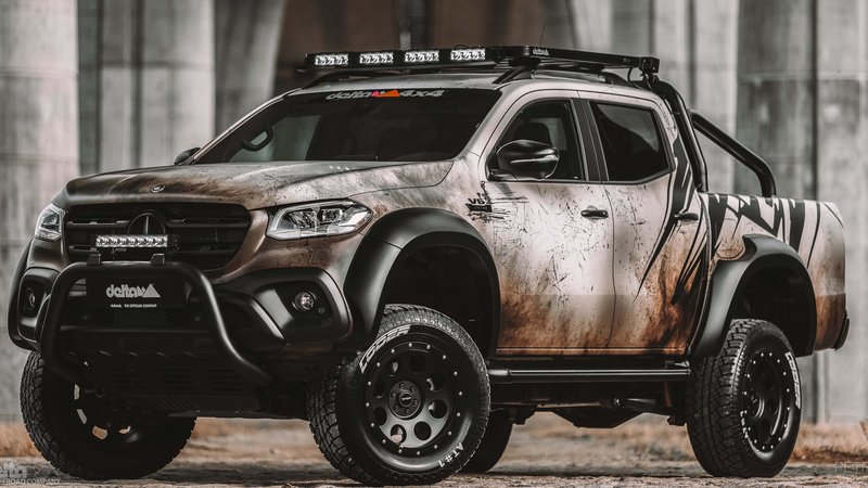 Mercedes X - Dusty design