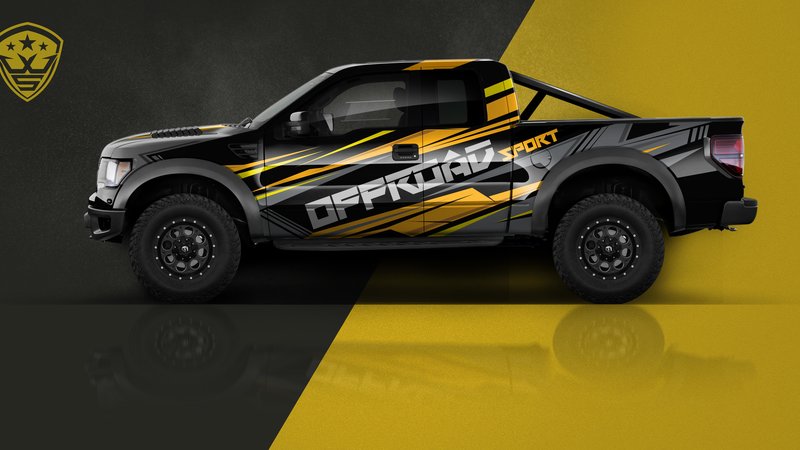 Ford F150 Raptor - Dakar design - img 1 small