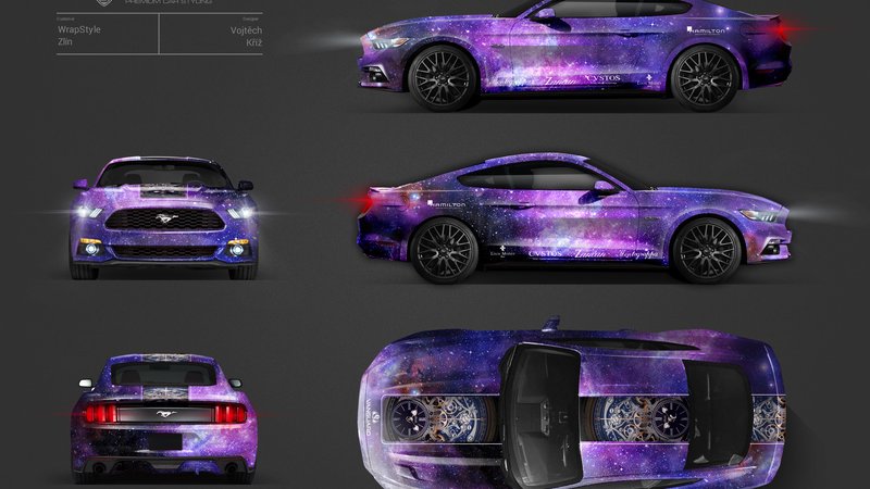 Ford Mustang GT - Galaxy Camouflage - img 1 small