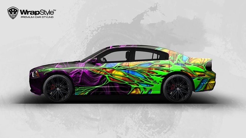 Dodge Charger - Psychedelic design - img 1 small