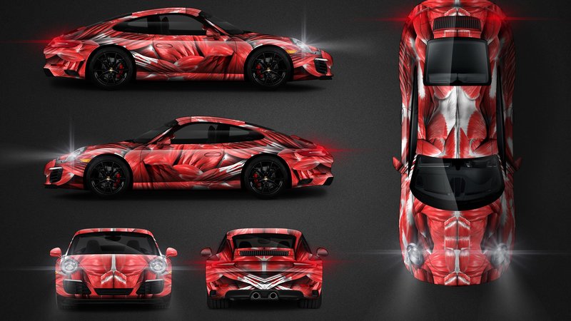 Porsche 911 Carrera - Fespa 2018 Muscle design - img 1 small