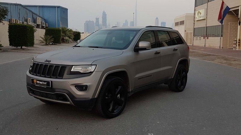 Jeep Cherokee - Grey Matt wrap - img 1 small
