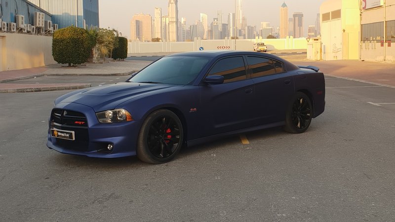 Dodge Charger - Purple Satin wrap - img 1 small