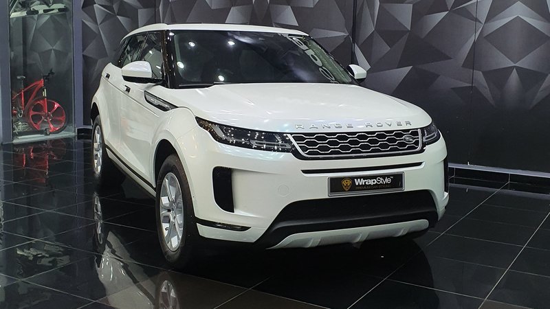 Range Rover Evoque - White Gloss wrap