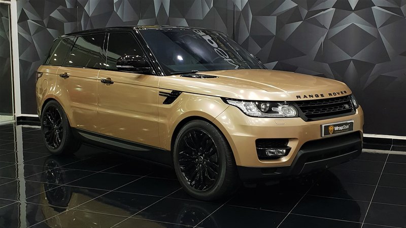 Range Rover Sport - Bronze Gloss wrap - cover small