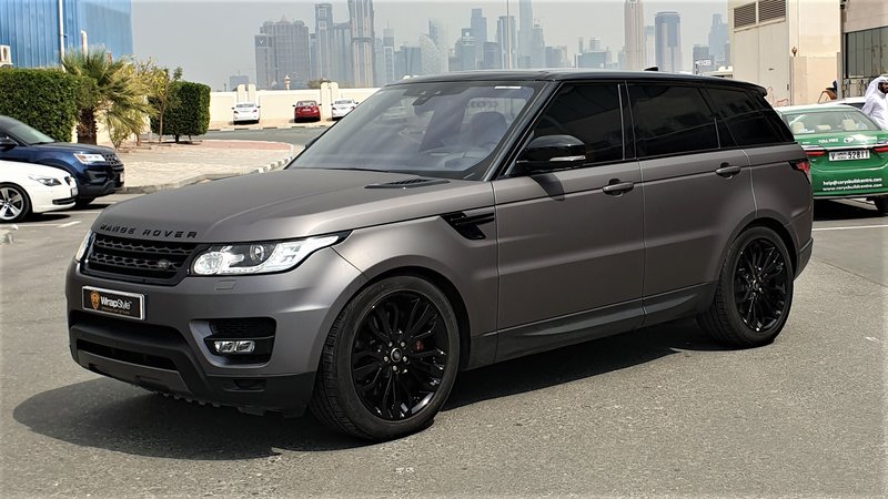 Range Rover Sport - Grey Matt wrap - img 1 small