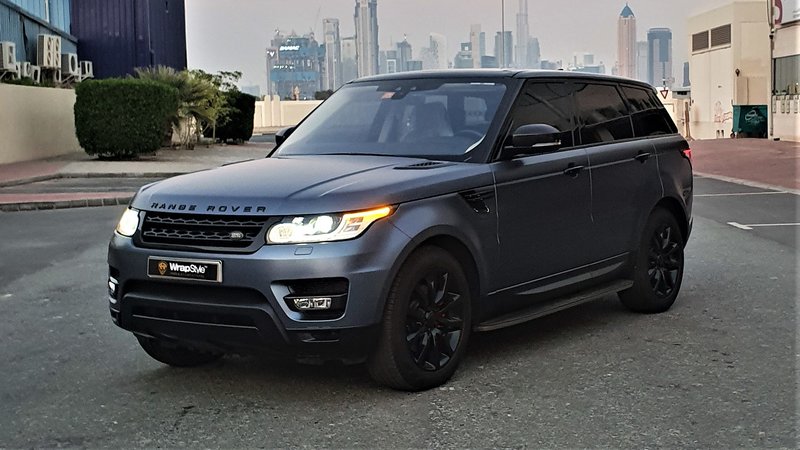 Range Rover Sport - Grey Satin wrap - img 1 small