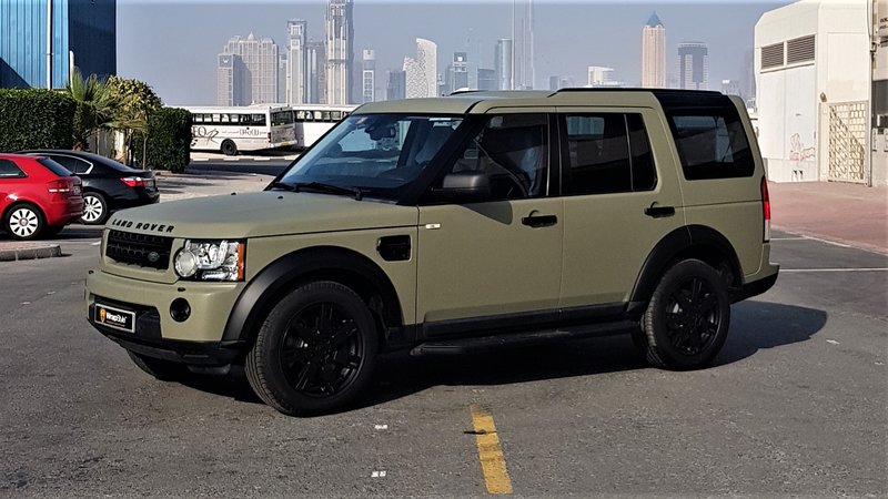 Range Rover Sport Supercharge - Green Matt wrap - img 1 small