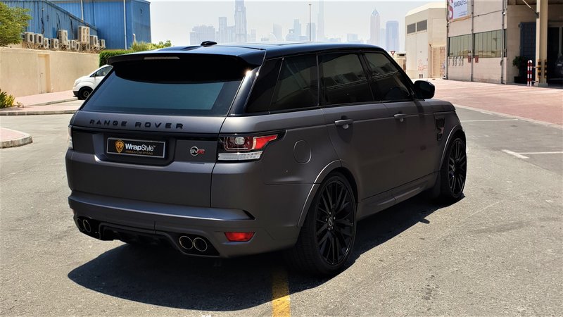 Range Rover SVR - Grey Matt wrap - img 1 small
