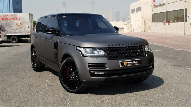 Range Rover Vogue - Grey Matt wrap - img 1 small