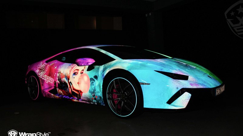 Lamborghini Huracan - Joker design