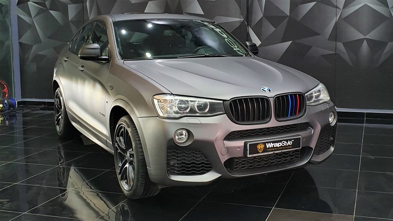 BMW X6 - Grey Matt wrap