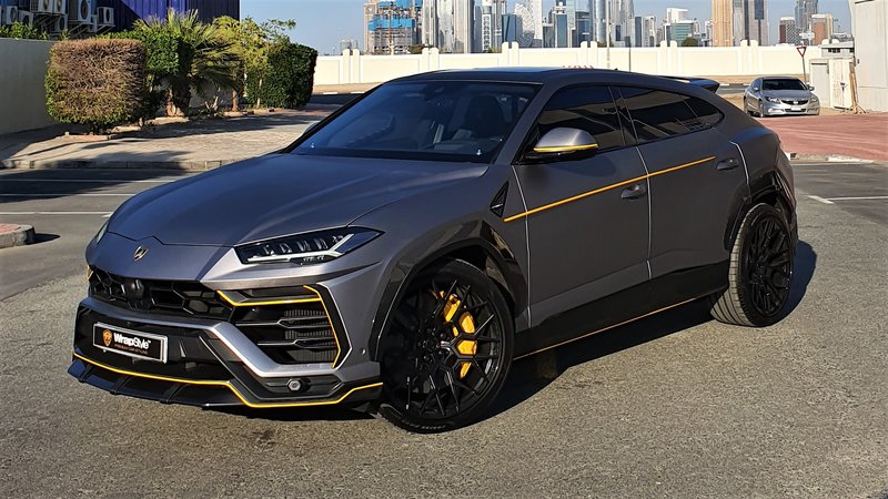 Lamborghini Urus - Yellow Detailing wrap - img 2 small