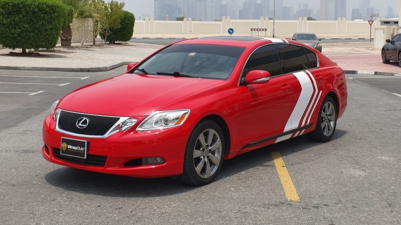 Lexus GS - White Stripe design - img 1 small