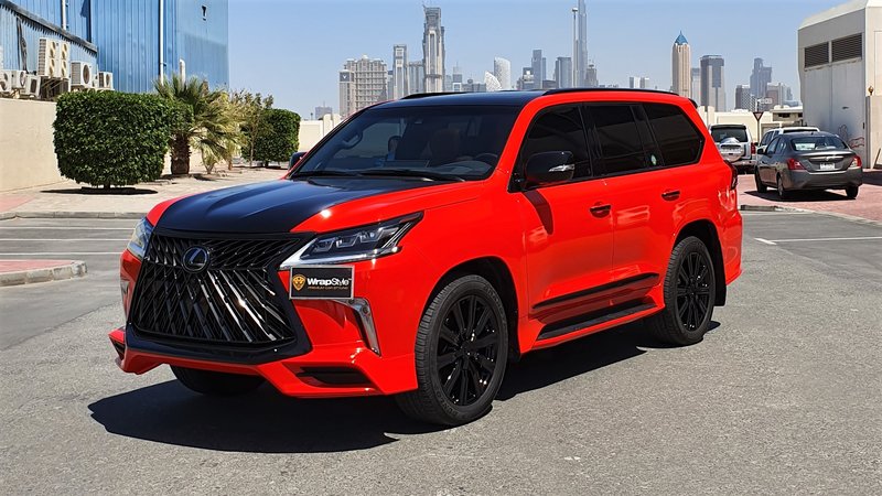 Lexus GX - Red Gloss wrap - img 1 small