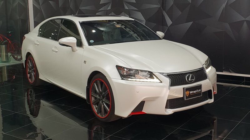Lexus IS - White Matt wrap
