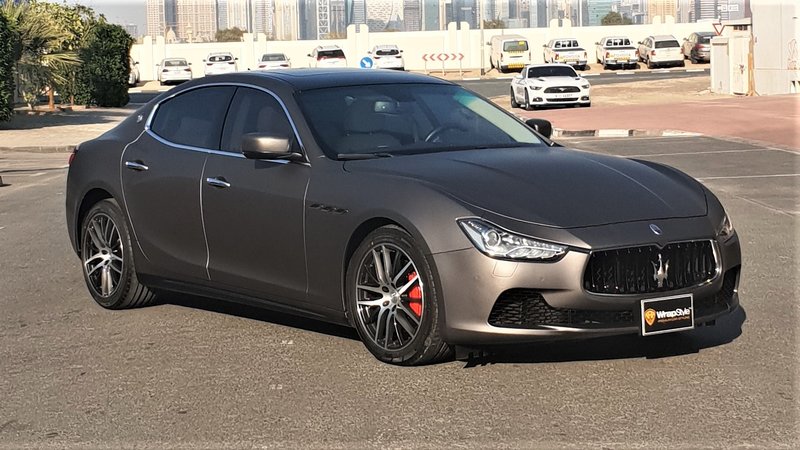Maserati Ghibli S - Grey Matt wrap - img 1 small