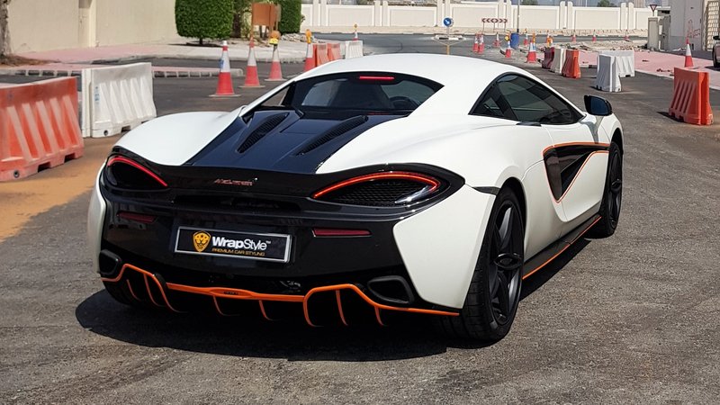 McLaren 570GT - Orange Detailing wrap - img 2 small
