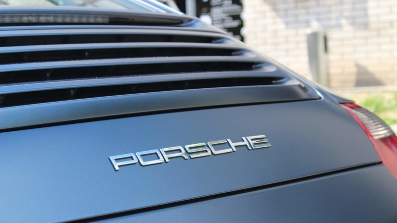 Porsche 911 Carrera - Blue Satin wrap - img 2 small