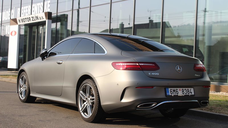 Mercedes E - Silver Matt wrap - img 1 small