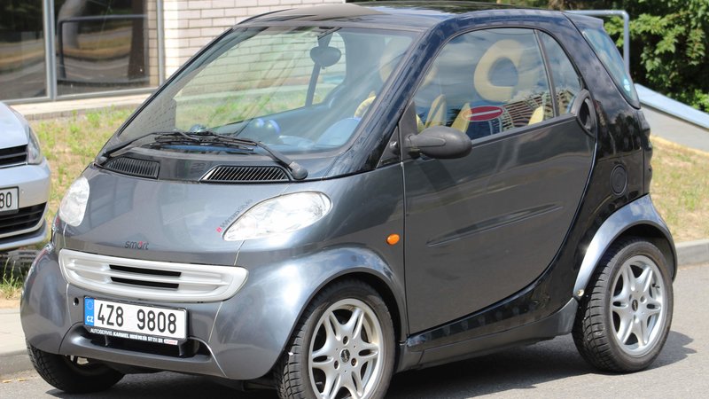 Smart ForTwo - Grey Gloss wrap - cover small