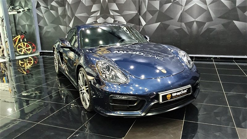 Porsche 718 - Blue Gloss wrap - img 1 small