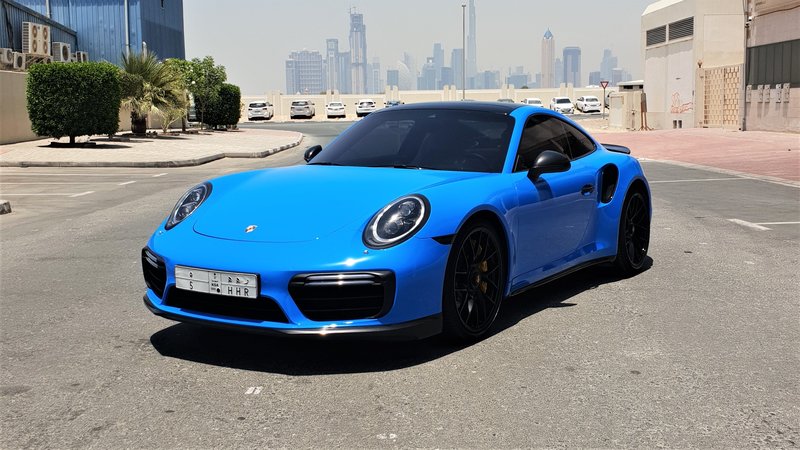 Porsche 911 - Blue Gloss wrap - img 1 small