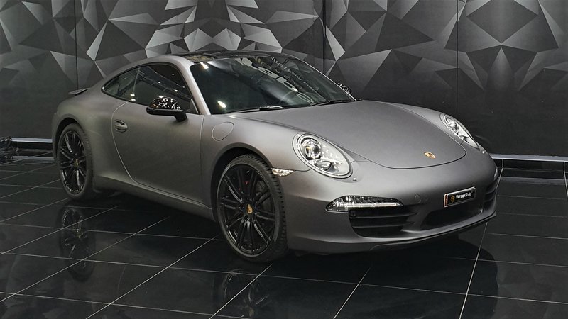 Porsche 911 - Grey Matt wrap - cover small