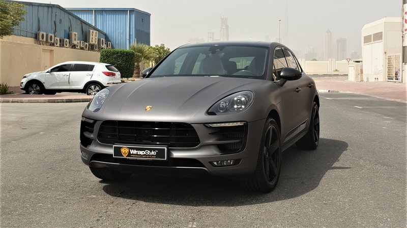 Porsche Macan - Grey Matt wrap - img 1 small