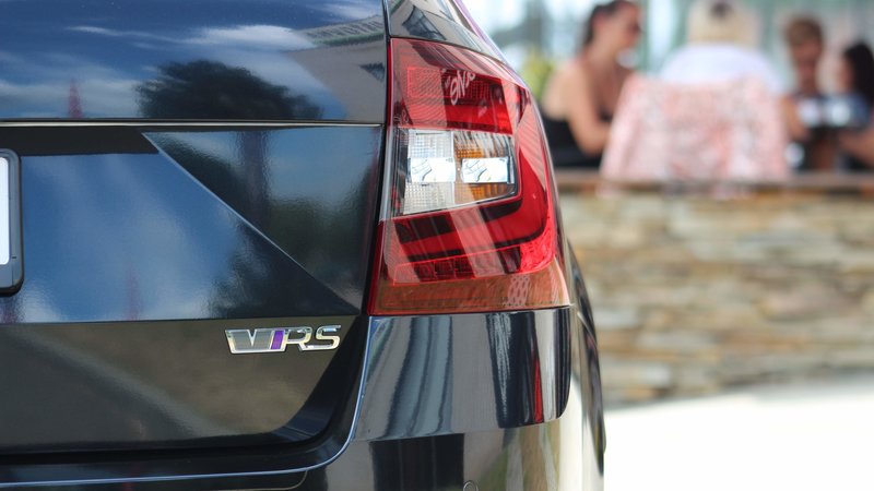 Škoda Octavia RS - Midnight Blue Gloss wrap - img 2 small