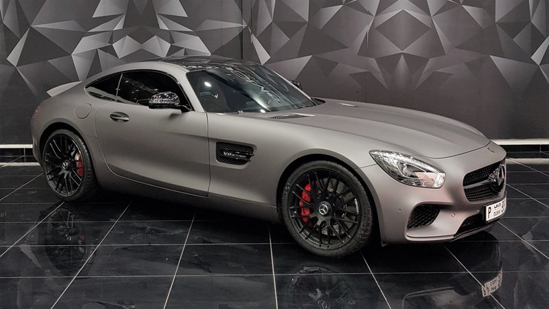 Mercedes AMG GT - Grey Matt wrap