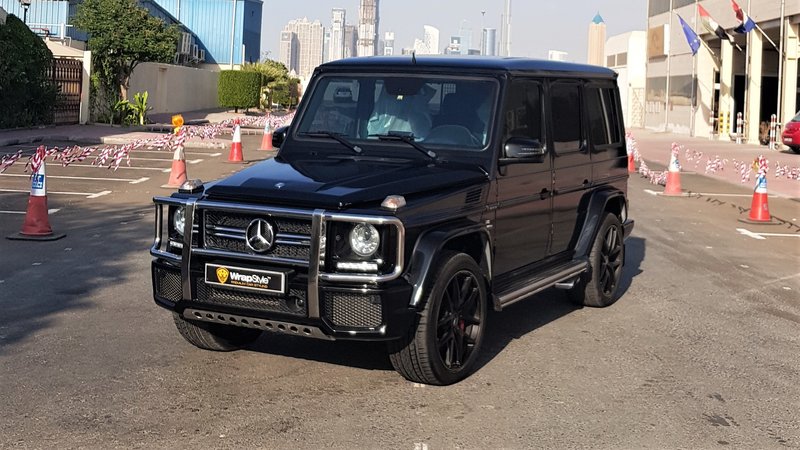 Mercedes G - Black Gloss wrap - img 1 small
