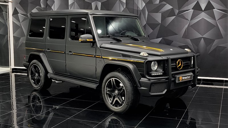 Mercedes G - Gold Detailing wrap - cover small