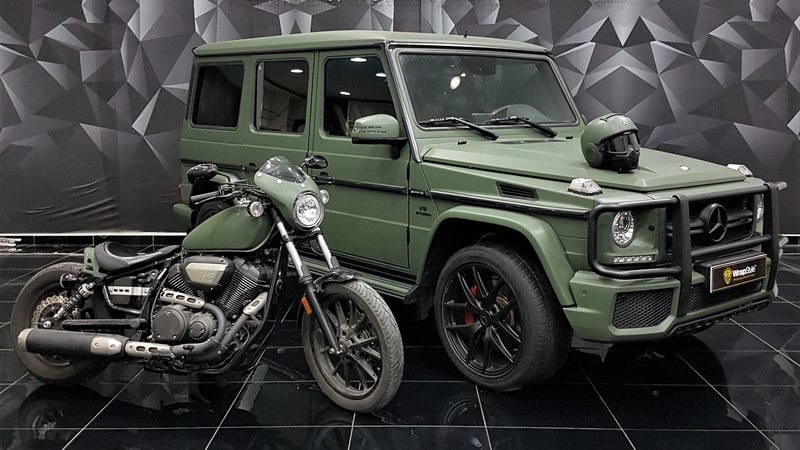 Mercedes G - Green Matt wrap - img 1 small
